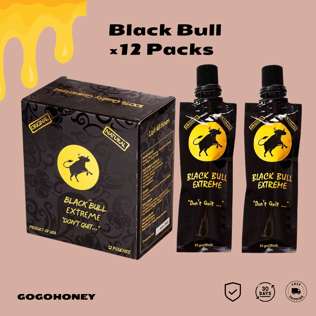 Black Blend - Premium Honey Packets (12 Sachets)