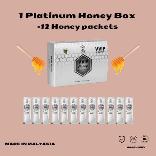 Platinum Blend - Premium Honey Packets (12 Sachets)