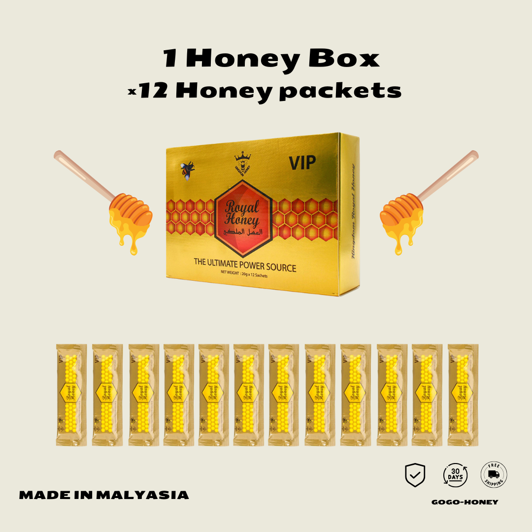 Honey - (12 Sachets - EACH BOX) Honey For Him