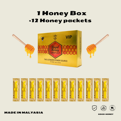 Honey - (12 Sachets - EACH BOX) Honey For Him