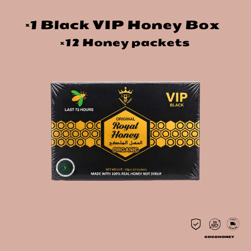 Black Blend - Premium Honey Packets (12 Sachets)