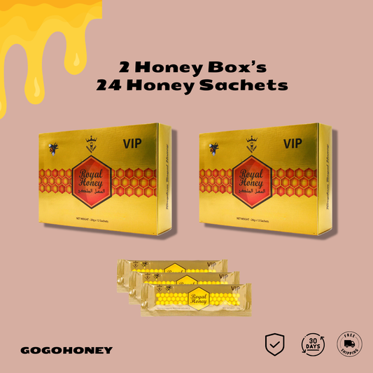 Gold Blend - Premium Honey Packets (12 Sachets)