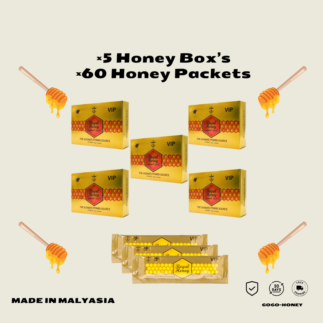 Honey - (12 Sachets - EACH BOX) Honey For Him